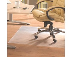 Vloerbeschermer / Bureaustoelmat PVC - Voor harde vloeren - 90x120cm