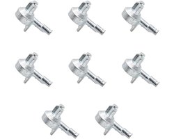 vloerdrager, houders voor planken geschikt voor IKEA BILLY & BRIMNES rek (8 stuks)