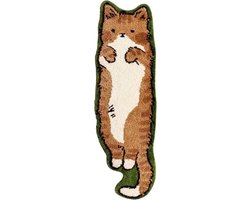 Vloerkleden - Vloermatten - 40X120cm- Vloerkleden in de vorm van een kat - Decoraties met kattenthema - Geschikt voor kinderkamers en slaapkamers - Slaapkamerkleden-Slaapkamerdecoratie - Badkamermatten - Interieurdecoratie- Woonkameraccessoires