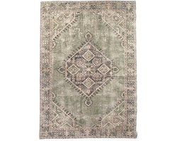Vloerkleed 160x230 - Vloerkleed Laagpolig - Vloerkleed Vintage - Vloerkleden 160 x 230 - Vloerkleed 160x230 Laagpolig - Retro - Tapijt - Kleed - Vloerkleed - 230 cm