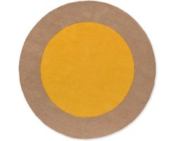 Vloerkleed Brink & Campman Festival Round Yellow 496306 - 200cm rond
