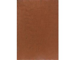 Vloerkleed Brink & Campman Lace Tricolore Terra Rust Green 496903 - maat 140 x 200 cm