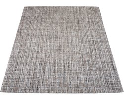 Vloerkleed Cross Grey/Beige - 200 x 280 cm