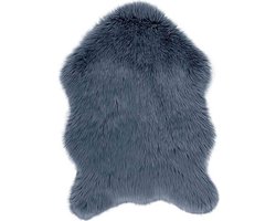 Vloerkleed - Fluffy - Blauw