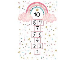 Vloerkleed Kinderkamer - Speelkleed Baby - Speelmat - Speeltapijt - Tapijt voor Kinderkamer - 150*80 cm