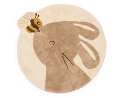 Vloerkleed konijn - Beige