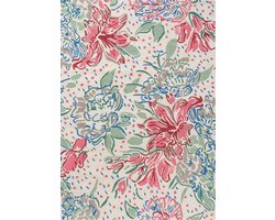 Vloerkleed Laura Ashley Lilith Poppy Red 480100 - maat 200 x 280 cm
