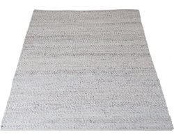 Vloerkleed Pebbel 814 - 240 x 340 cm - Wol Viscose Laagpolig Vloerkleed – Modern / Design Interieur