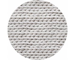 Vloerkleed vinyl rond | Braided virgin white | 150 cm Rond | Vloerkleed vinyl rond in Braided virgin white is perfect voor gezinnen. Duurzaam, hygiënisch en stijlvol, het biedt comfort en gemak in elk modern interieur. Maak je ruimte compleet!