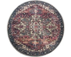 Vloerkleed - Vloerkleed - Industrieel vloerkleed - Retro vloerkleed - Vintage vloerkleed - Vintage - Karpet - Tapijt - Kleed - 200 cm