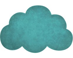 Vloerkleed Wolk Groen | Kinderkamer | Babykamer | Baby | Kinderen