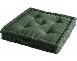 Vloerkussen 60 x 60 cm Bali Donker Groen