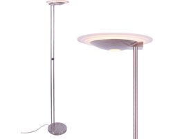 Vloerlamp | 28 cm | biarritz uplighters | staal | metaal | indirecte verlichting | moderne verlichting | sfeer verlichting