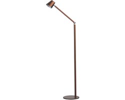 Vloerlamp | 9 cm | triëste | ingebouwd LED | koper rood | metaal | functionele verlichting moderne verlichting retro verlichting