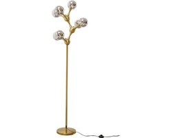 Vloerlamp Atomic Balls 174cm goud Kare Design