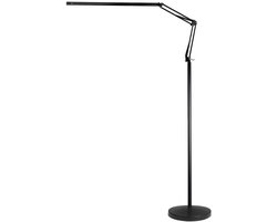 Vloerlamp — Behandellamp — Treatment lamp — led lamp — Werk lamp — line 2 black with a tripod — lichtkop 72 cm