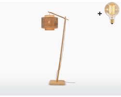 Vloerlamp - BHUTAN - Bamboe - Naturel