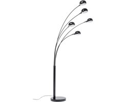 Vloerlamp Five Fingers 201cm zwart matt Kare Design