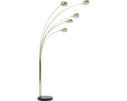 Vloerlamp Five Fingers 215cm Messing Kare Design