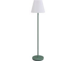 Vloerlamp Groen Staal/Kunststof - Buitenlamp - 35x35x150cm - Stella - Giga Meubel