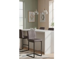 Vloerlamp Industrieel Spot 160 cm – Kantelbare Metalen Kap – Burned Steel Look – Robuuste Ronde Voet – Sfeerverlichting voor Woonkamer & Slaapkamer – Grijs – Altameubel