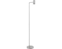 Vloerlamp LED Burgos 135cm Nickel GU10
