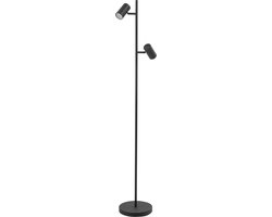 Vloerlamp LED Burgos 140cm Zwart GU10