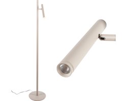 Vloerlamp leeslamp | 19 cm | luogo leeslampen | LED | beige creme | metaal | moderne design functionele verlichting