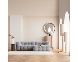 Vloerlamp Marleen Boucle 190cm beige Kare Design