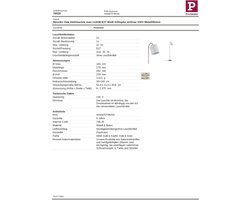 Vloerlamp met E27 fitting en trendy design