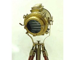 Vloerlamp met Industrieel Design en Nautische Spot Licht