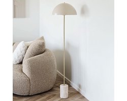Vloerlamp Nissa Beige