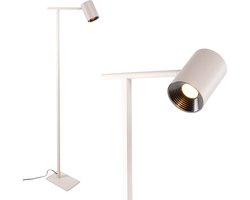 Vloerlamp | Picchio leeslampen | ingebouwd LED | beige creme | metaal | design verlichting moderne verlichting functionele verlichting
