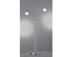 Vloerlamp Reality Antibes - Nikkel