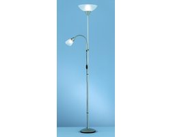 Vloerlamp Reality E27 - 28 x 28 x 180cm - Titaan