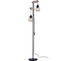 Vloerlamp RIHA Metaal 155.0cm matt zwart G9 6-Lichts