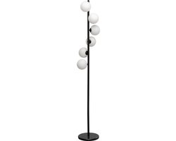 Vloerlamp Scala Balls 160cm zwart en wit Kare Design