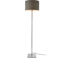 Vloerlamp staande lamp Coimbra 151xØ38 cm E27 grijs