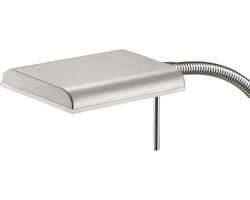 Vloerlamp Trio Leuchten Bergamo - Nikkel