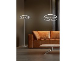 Vloerlamp Trio Leuchten Charivari - Nikkel