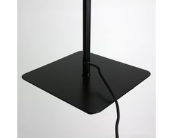 Vloerlampen Lumo 4608ST - Eigentijdse tweelichts leeslamp van metaal en elektronica, hoogte 125 cm, met draaibare en kantelbare stalen accenten - Mexlite