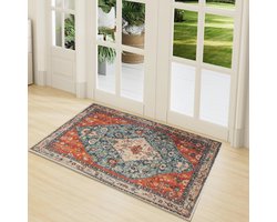 Vloermat 60x90 cm - Wasbare Antislip Deurmat voor Binnen & Buiten - Absorberend en Duurzaam - Ideaal voor Keuken, Hal en Tuin