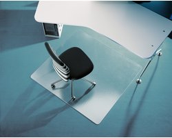 Vloermat Stoelmat voor zachte vloeren 150 x 120 cm