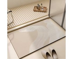 Vloermatten - badkamermatten - absorberende toiletmatten - badkamerdeur matten - antislip deurmatten - 50*80cm