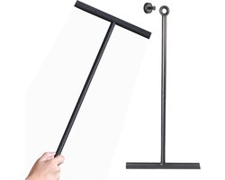 Vloertrekker - Douche Wisser - Water Trekker met Steel - Vloerwisser - Badkamer Raamwisser - 90x30 CM - Inclusief Ophanghaakje - Rheme
