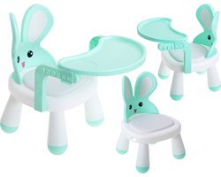 Voeder- en speeltafel stoel mint