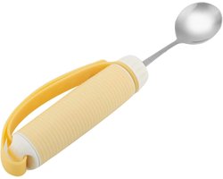 Voedselhulp Vork Lepel voor Ouderen en Gehandicapten - Anti-beregening, Anti-val - Servies met Hemiplegie en Parkinson Functies