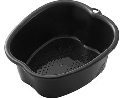 Voetbad - Zwart - 37 x 33 x 15 CM - Voetenbad - Massagebad - Ontspanning