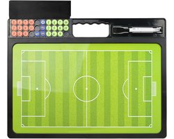Voetbal Strategiebord - Tactiekbord Trainer - Team Training - Opvouwbaar Dubbelzijdig - 45 x 34 cm
