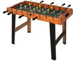 Voetbaltafel - Tafelvoetbal - Tafelvoetbalset - Partyspeltafel - 2 Ballen - Antislip Handgrepen - Scorebord - Tafelvoetbalspel - Tafel Voetbal - 84,5x40x61,2 cm - Speltafel - Compact